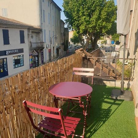 Studio Tout Confort Centre Ville - Balcon, Clim, Tv, Wifi Mazan Luaran gambar